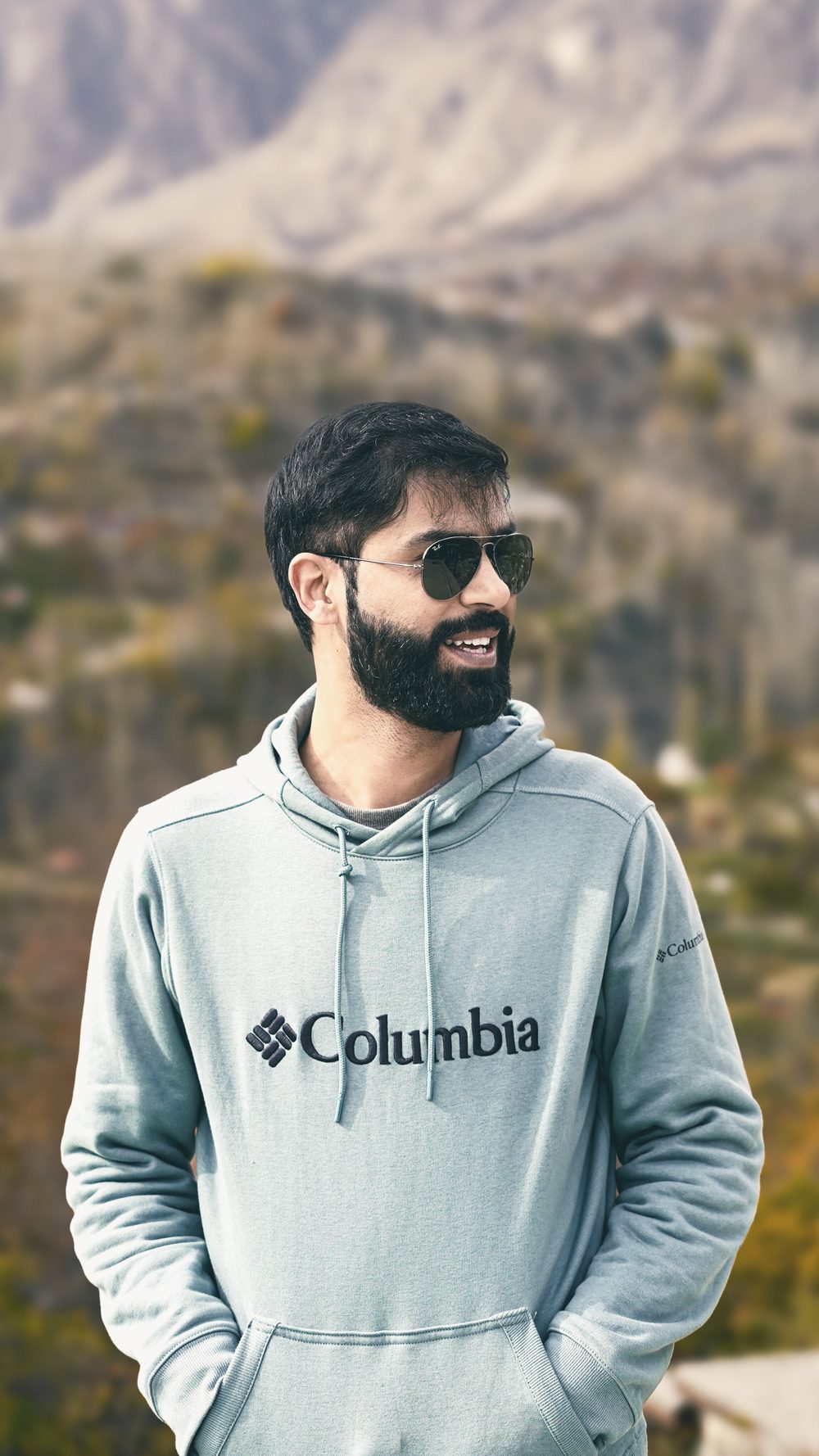 Ghayyur, founder of Travelore Adventures, in Hunza